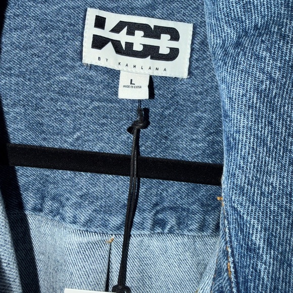 Kbb by Kahlana oversized denim shirt - Picture 5 of 6